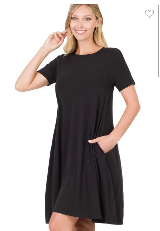 wrap-around dresswrap-around dress"pockets"