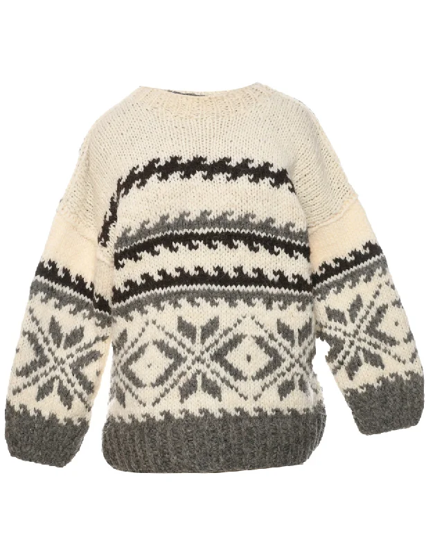 Overstock Sale Nordic Jumper - L