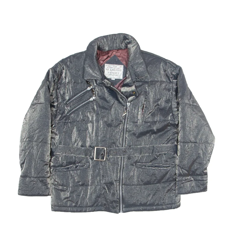 Great Deals MULBERRY STREET Sheen Jacket Grey 90s Womens L