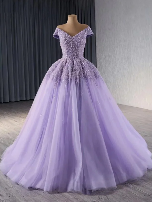 spaghetti strap dressspaghetti strap dressShiny Off Shoulder Purple Sequins Long Prom Dresses, Off the Shoulder Formal Dresses, Purple Evening Dresses with Sequins Top SP3046