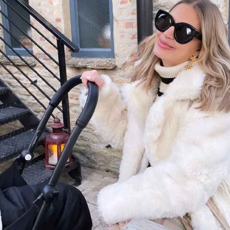 Super Bargain JANE & TASH Cream Double Face Leather Jacket With Fur Shearling UK XS Super Bargain JANE & TASH Cream Double Face Leather Jacket With Fur Shearling UK XS