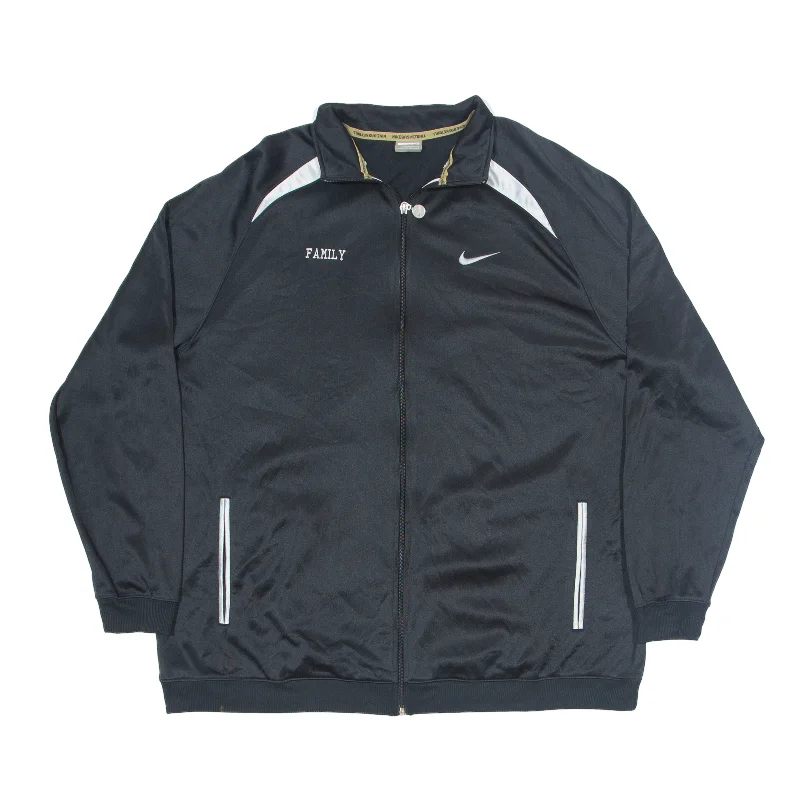 Warehouse Sale NIKE Basketball Relaxed Fit Track Jacket Black Womens XL