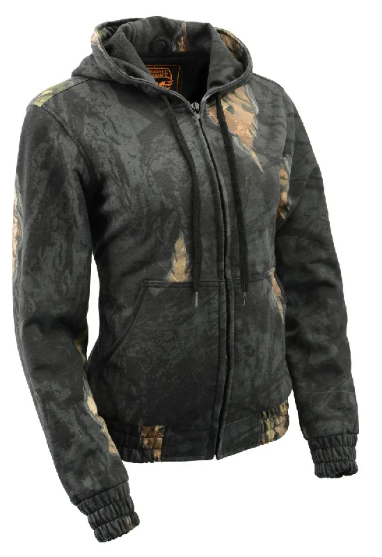 Buy More, Save More Milwaukee Leather MPL2779 Women's Mossy Oak Eclipse Zipper Front Hoodie Buy More, Save More Milwaukee Leather MPL2779 Women's Mossy Oak Eclipse Zipper Front Hoodie