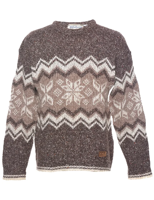 Midnight Madness Nordic Jumper - M