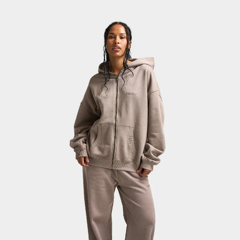Deep Discounts DAILYSZN Women's Full-Zip Hoodie / Dolphin