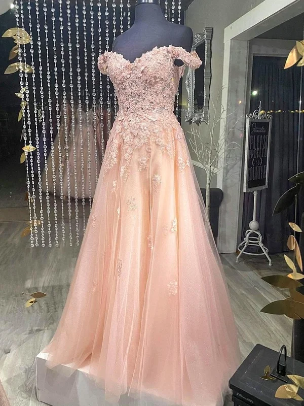 Big Savings Off the Shoulder Pink Lace Prom Dresses, Off Shoulder Pink Formal Dresses, Pink Lace Evening Dresses Big Savings Off the Shoulder Pink Lace Prom Dresses, Off Shoulder Pink Formal Dresses, Pink Lace Evening Dresses