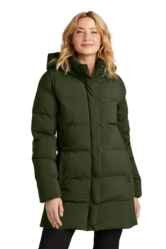 Lowest Price Mercer+Mettle Womens Water Resistant Full Zip Hooded Puffy Parka - Townsend Green