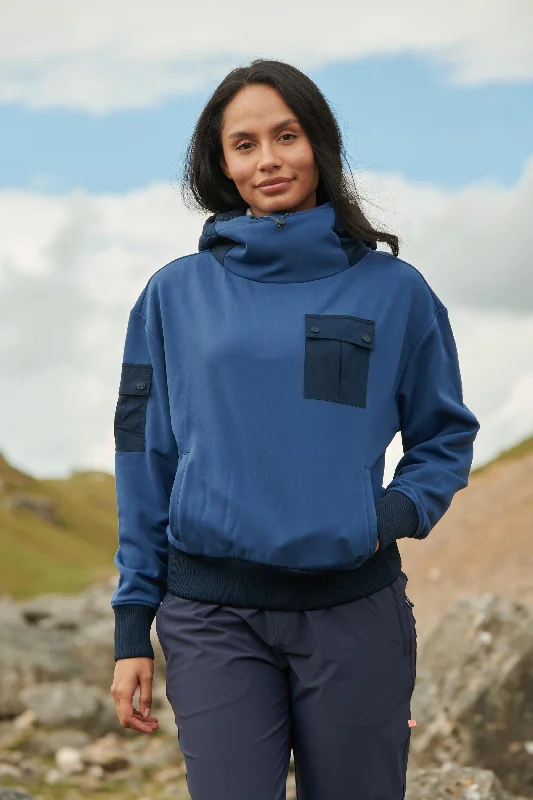 Low Prices Go Explore Hoodie  - Steel Blue