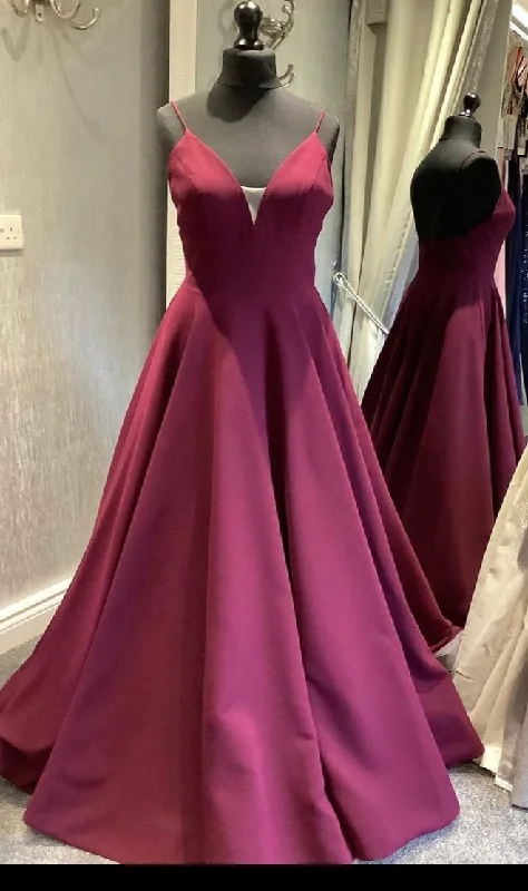 flowy dressflowy dressLong Burgundy Prom Dress