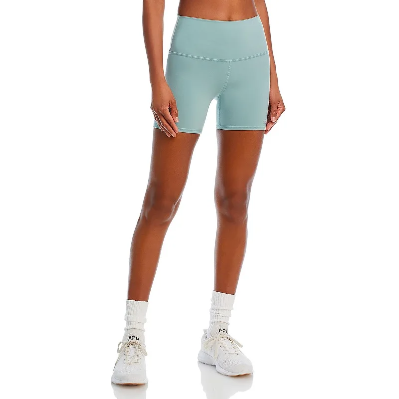 Members Only Alo Yoga Womens Fitness Yoga Bike Short