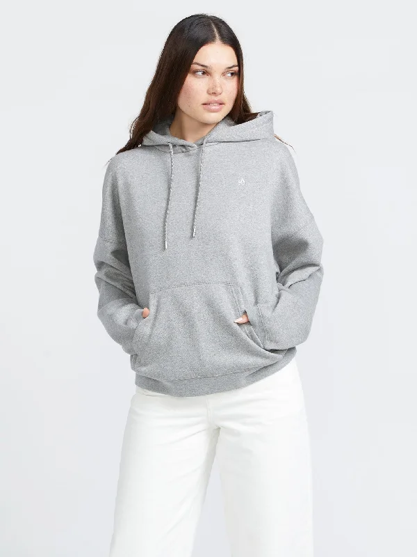Can't Miss Stone Heart II Hoodie - Heather Grey