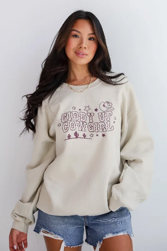 Stock Clearance FINAL SALE - Giddy Up Cowgirl Sweatshirt