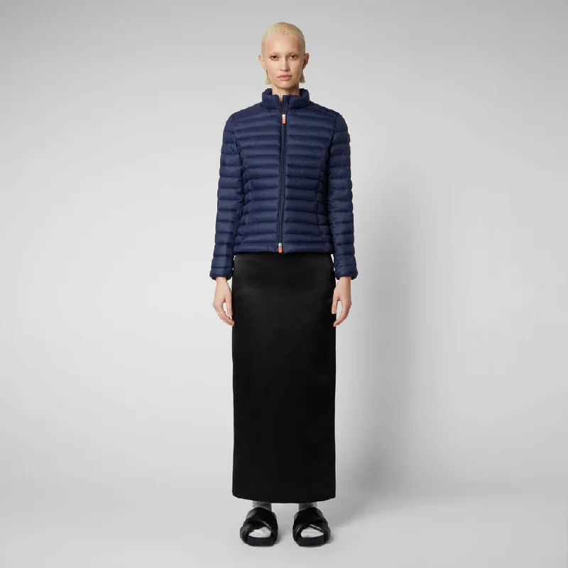Exclusive Deal Women's Carly Puffer Jacket In Blue Black