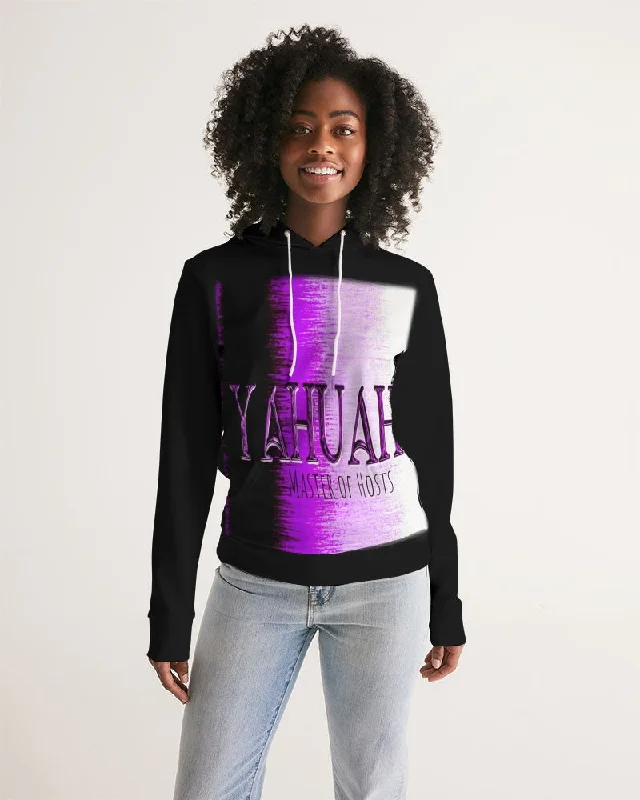 Price Blitz Yahuah-Master of Hosts 01-02 Ladies Designer Pullover Hoodie