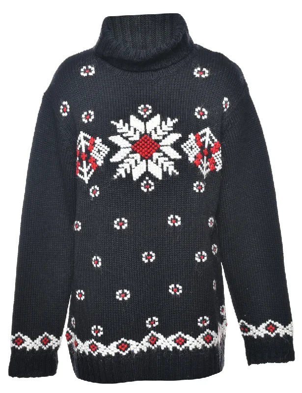 Hurry In Jones New York Nordic Jumper - M