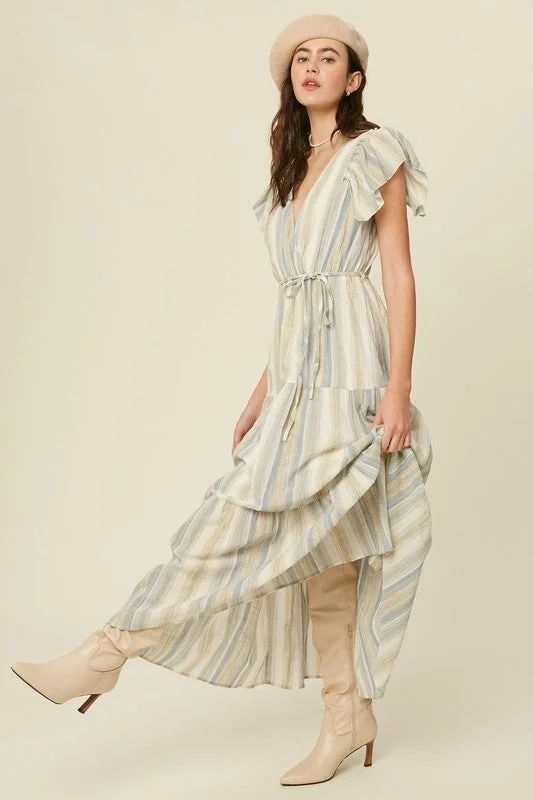 trendy wrap dresstrendy wrap dress"Ruffle"