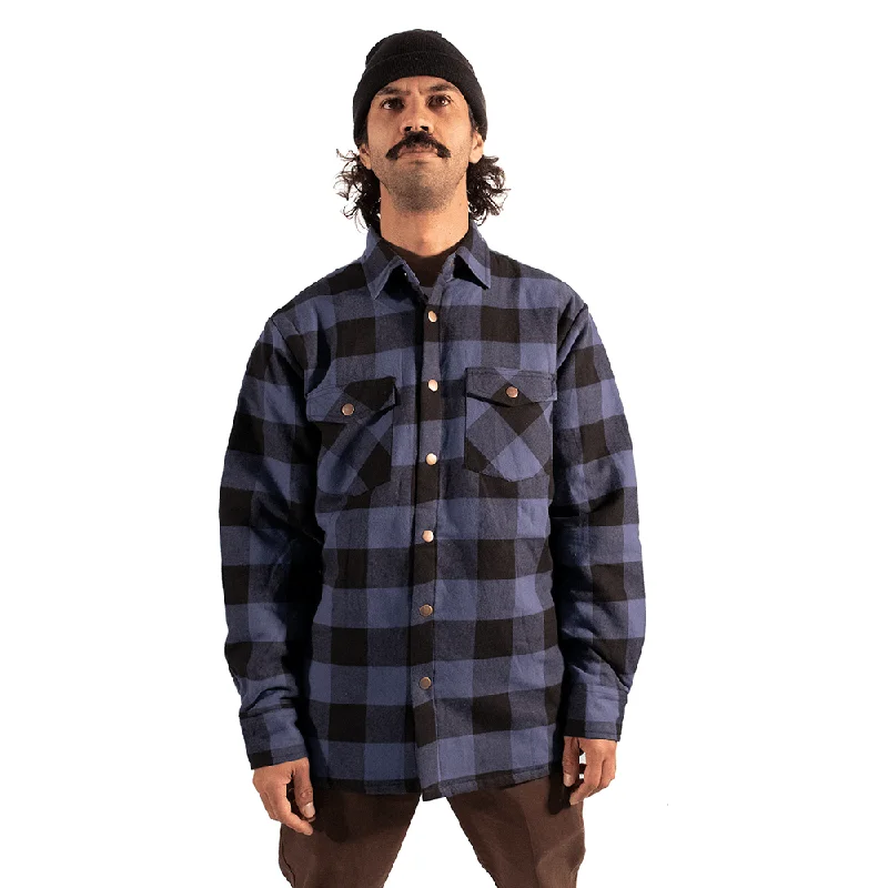 Price Break Blue Soft Padded Flannel Jacket
