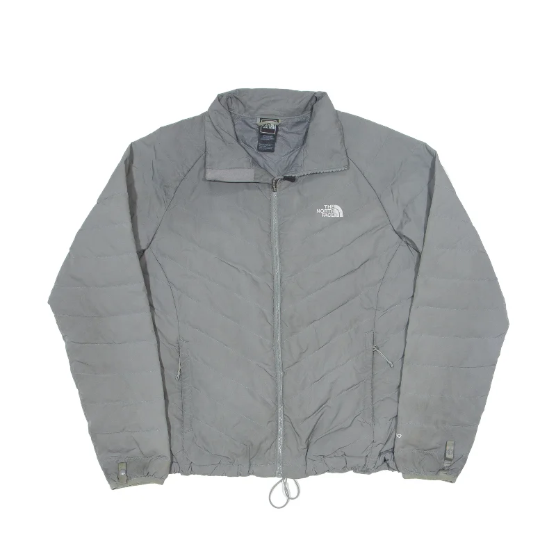 YEAR-End Sale THE NORTH FACE 550 Down Insulated Puffer Jacket Grey Womens M