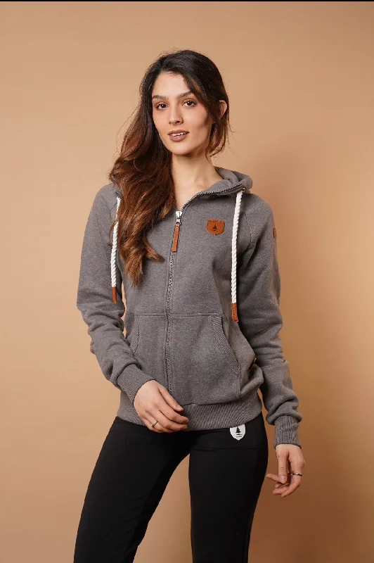 Flash Deals Hera Ash Full-Zip Hoodie