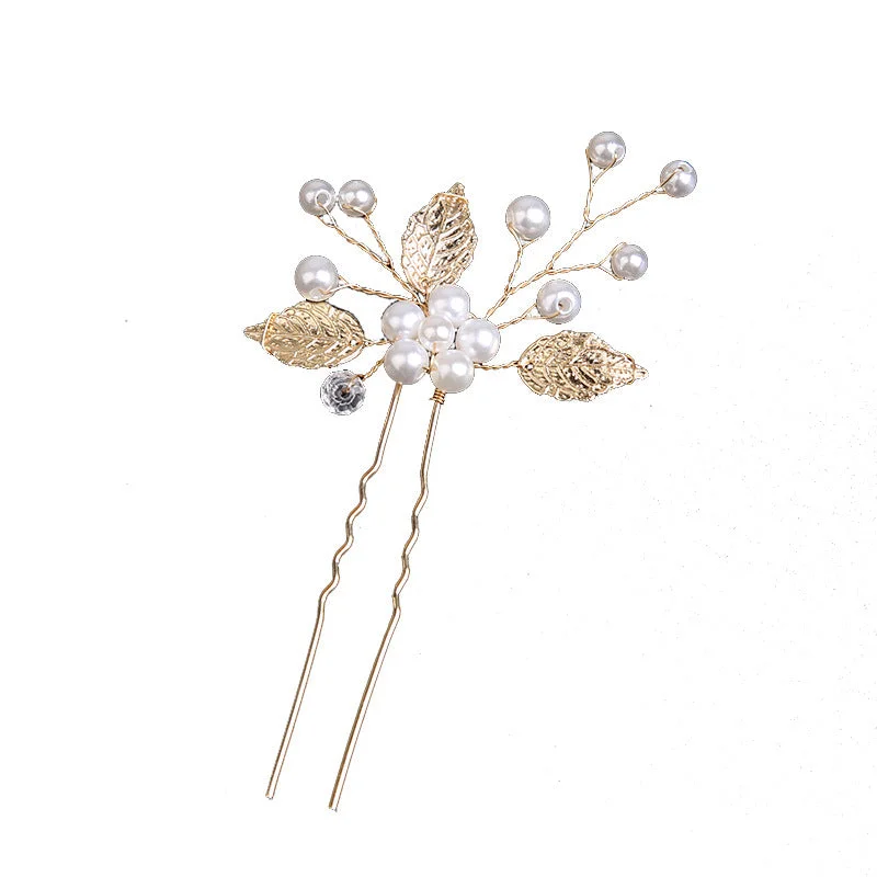 casual day dresscasual day dressPearl bridal hairpin Headpiece Hair pin Wedding accessories  set of 3  686678591615