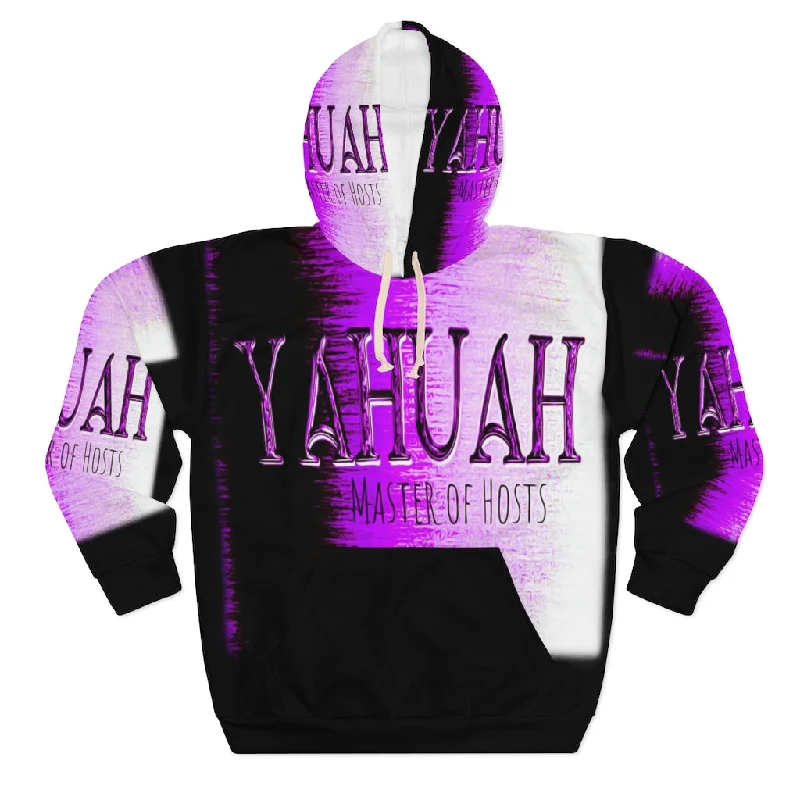 Blowout Sale Yahuah-Master of Hosts 01-02 Ladies Designer Pullover Hoodie