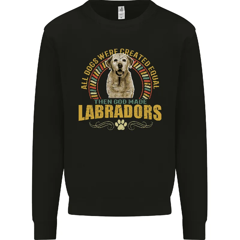 fashion sportswear hoodieA Labrador Dog Mens Sweatshirt Jumper