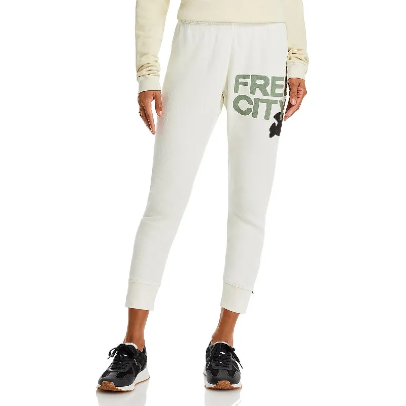 Closeout Sale Free City Womens Fitness Lifestyle Sweatpants