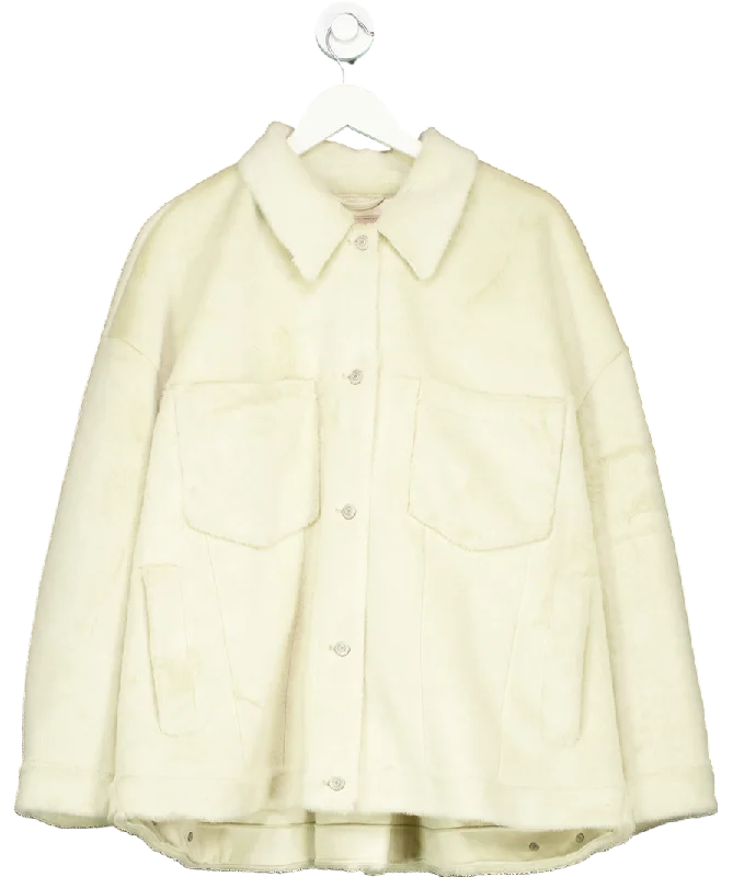 Midnight Madness Free People Cream Cozy Opal Swing Jacket UK XL