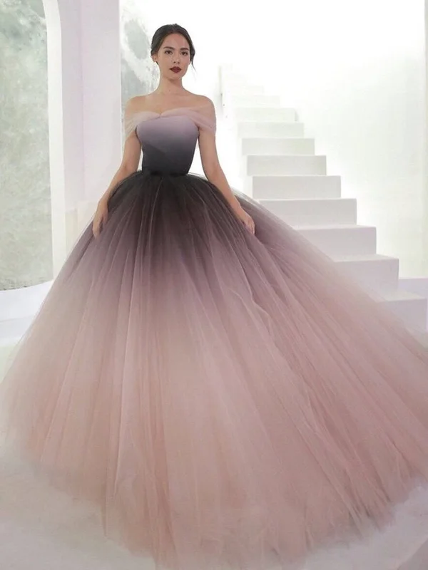The Best Prices Off Shoulder Ombre Tulle Long Prom Gown, Ombre Tulle Formal Prom Evening Dresses The Best Prices Off Shoulder Ombre Tulle Long Prom Gown, Ombre Tulle Formal Prom Evening Dresses