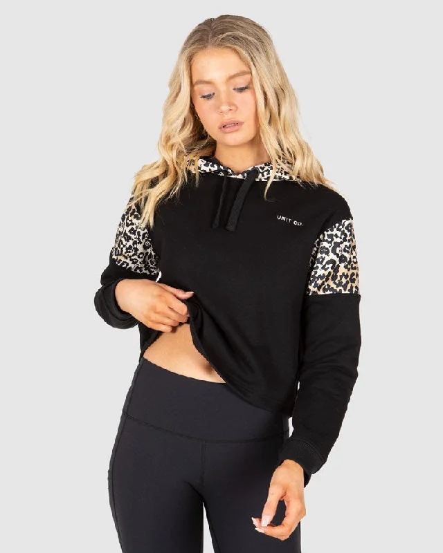 Discount Days Unit Rebel Crop Ladies Hoodie