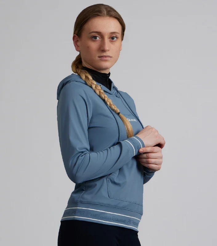 Hot Deal Cadenza Technical Riding Hoodie San Marino Blue