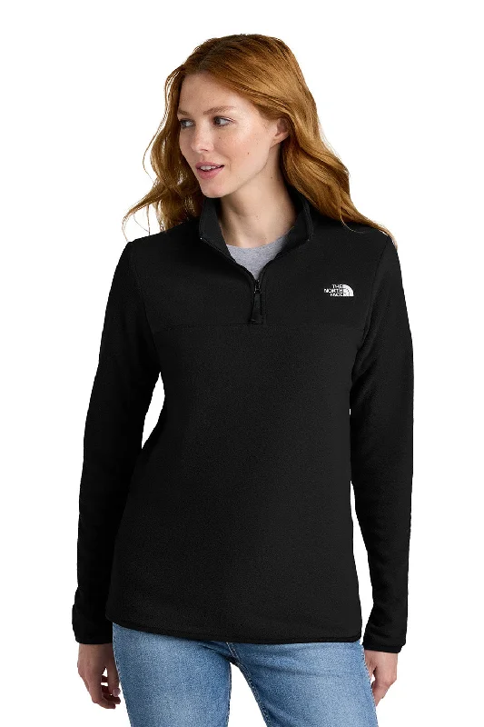 Special Savings The North Face Womens Glacier Fleece 1/4 Zip Jacket - Black - New