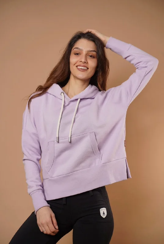 Extra Discounts Hydron Lilac Hoodie