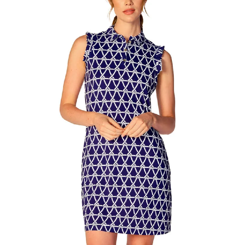 lace-up dresslace-up dressG-Lifestyle Polo Dress W/ Buttons - Nautical Navy