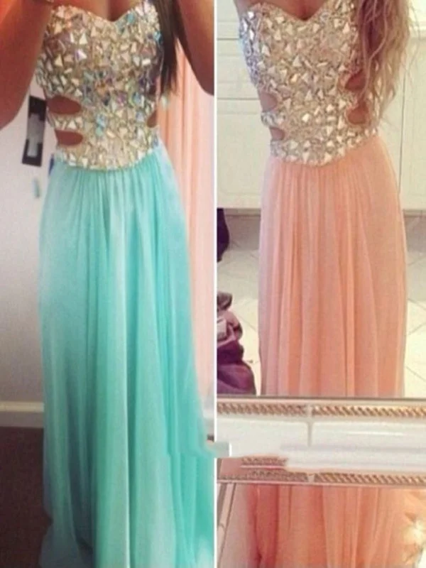 Huge Discounts Custom Made A Line Sweetheart Neck Long Pink/Blue Prom Dress, Formal Dress, Evening Dress Huge Discounts Custom Made A Line Sweetheart Neck Long Pink/Blue Prom Dress, Formal Dress, Evening Dress
