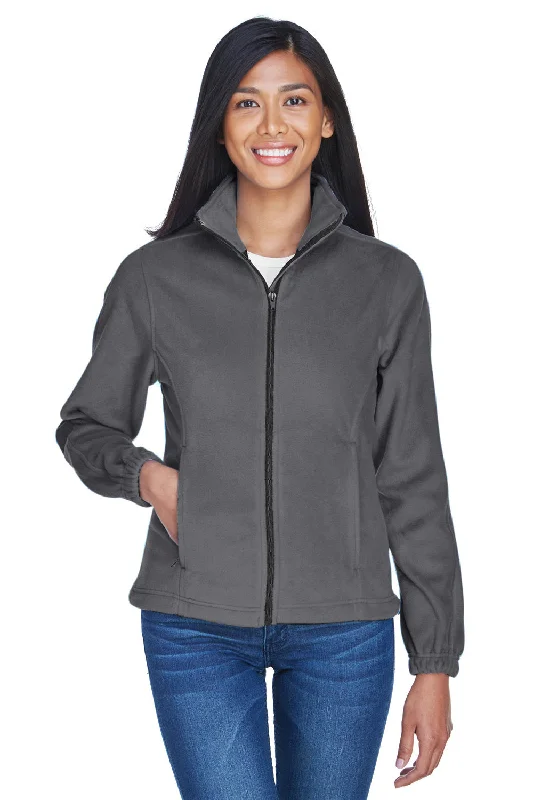 Stock Clearance UltraClub Womens Iceberg Pill Resistant Fleece Full Zip Jacket - Charcoal Grey Stock Clearance UltraClub Womens Iceberg Pill Resistant Fleece Full Zip Jacket - Charcoal Grey