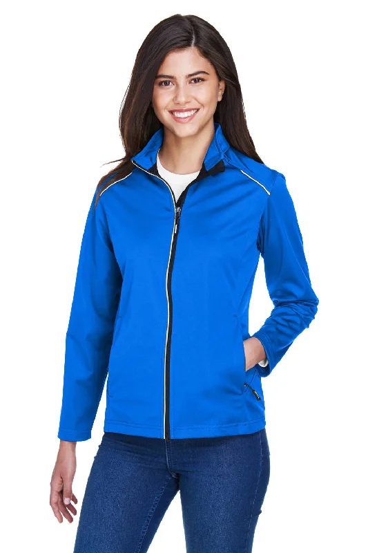 Super Sale Core 365 Womens Techno Lite Water Resistant Full Zip Jacket - True Royal Blue Super Sale Core 365 Womens Techno Lite Water Resistant Full Zip Jacket - True Royal Blue