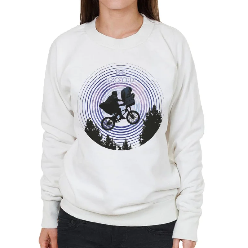 eco-friendly fitness hoodieE.T. Ride In The Sky Be Good Women's Sweatshirt