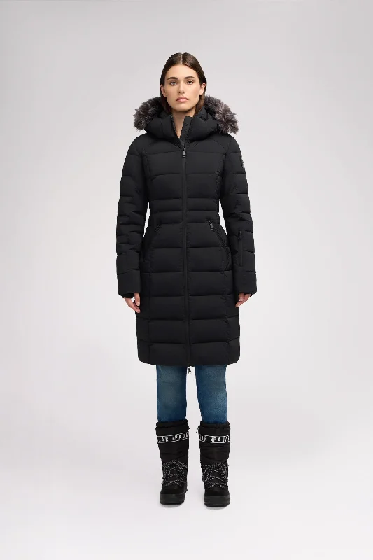 Major Savings Venus Women's Long Stretch Puffer