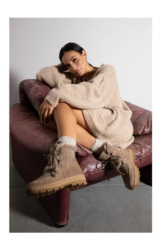 Deal Explosion OLANG Bambola Winter Boots in Beige