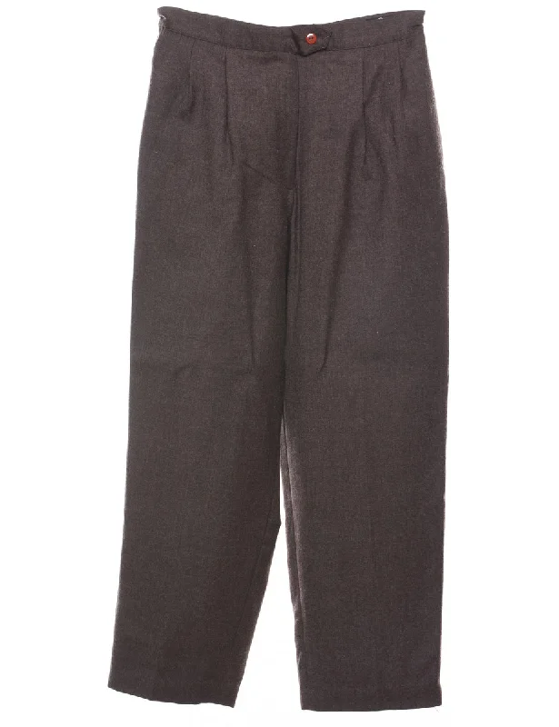 Savings Alert Dark Grey Classic Trousers - W28 L26