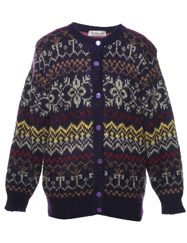 Deal Frenzy Nordic Cardigan - L