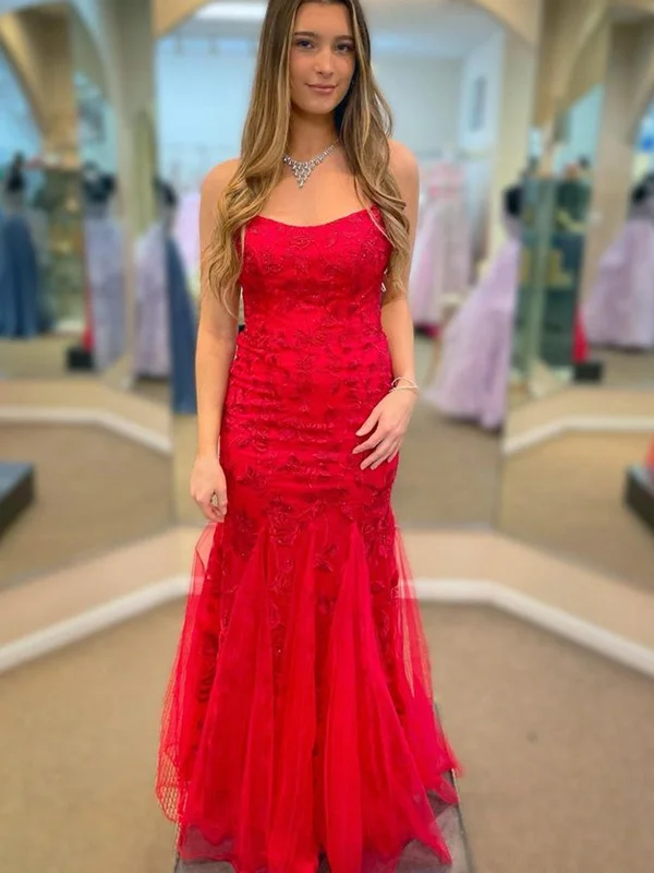 pleated maxi dresspleated maxi dressMermaid Backless Red Lace Long Prom Dresses, Mermaid Red Formal Dresses, Red Lace Evening Dresses SP2347