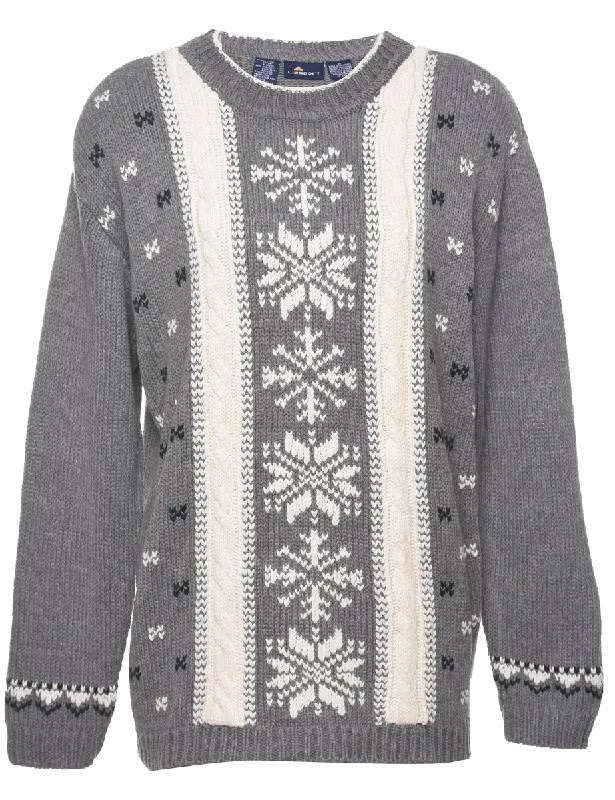 Deal of the Day Nordic Light Grey Jumper - M