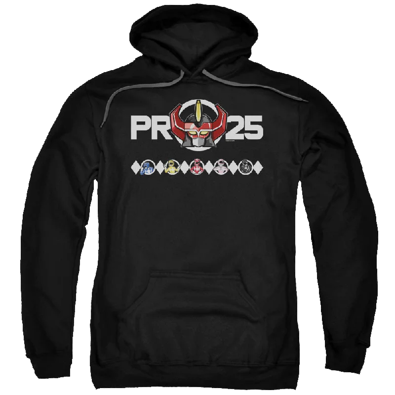 slim-fit hooded sweatshirtMighty Morphin Power Rangers Megazord 25 - Pullover Hoodie