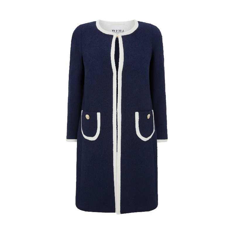 Buy More, Save More Tailored Crepe Frock Coat