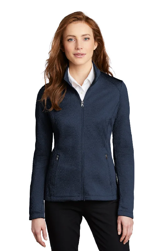 Crazy Savings Port Authority Womens Diamond Fleece Full Zip Jacket - Heather Dress Blue Navy - Closeout Crazy Savings Port Authority Womens Diamond Fleece Full Zip Jacket - Heather Dress Blue Navy - Closeout