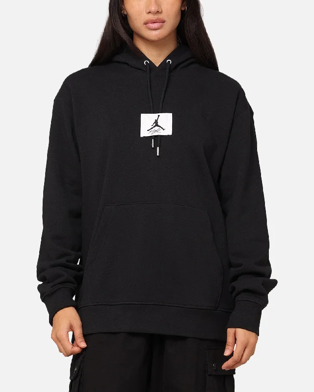 modern hoodieJordan Essentials Statement Fleece Pullover Hoodie Black/Sail