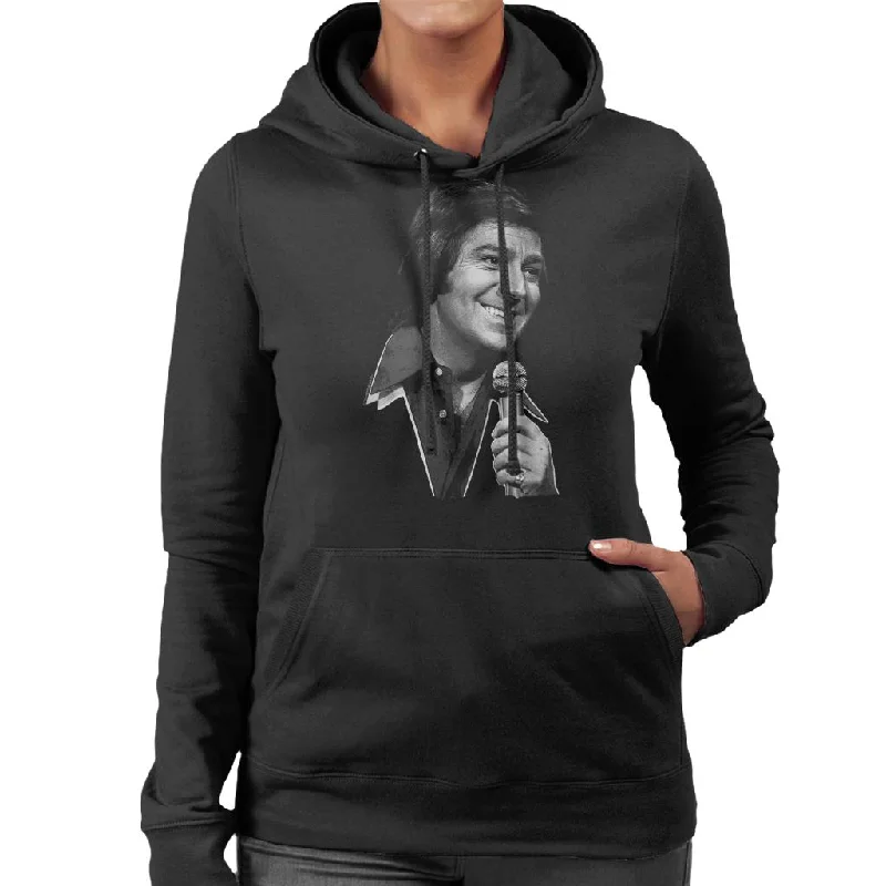 Deep Discounts TV Times Des O Connor Singing 1976 Women's Hooded Sweatshirt