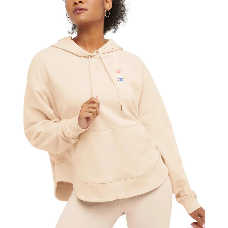 The Best Prices Champion Womens Logo Cotton Hoodie